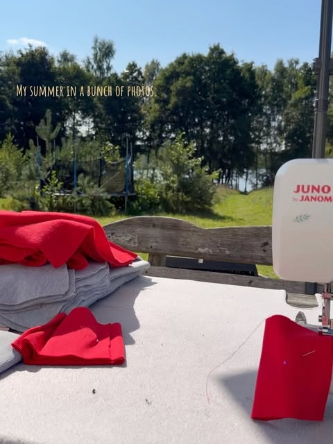 Materiały i wykroje w pracowni Malleaa